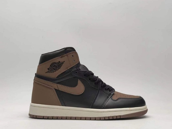 Men's Running Weapon Air Jordan 1 Brown Black Shoes 0429 Men's Running Weapon Air Jordan 1 Brown Black Shoes 0429